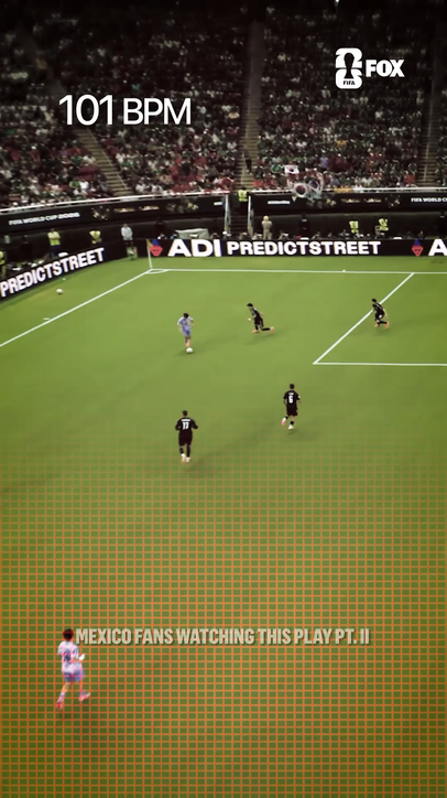 This play had Mexican fans on the edge of their seats 📈