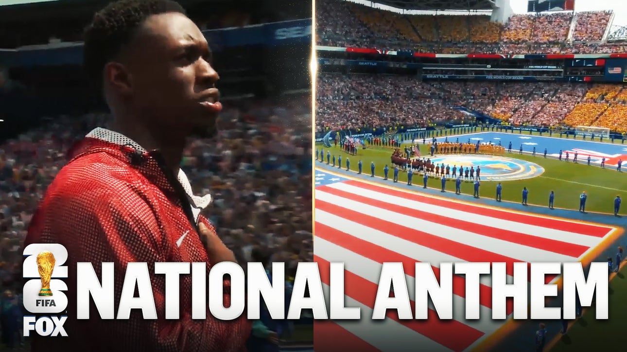 United States National Anthem at Seattle Stadium Before Match vs Australia