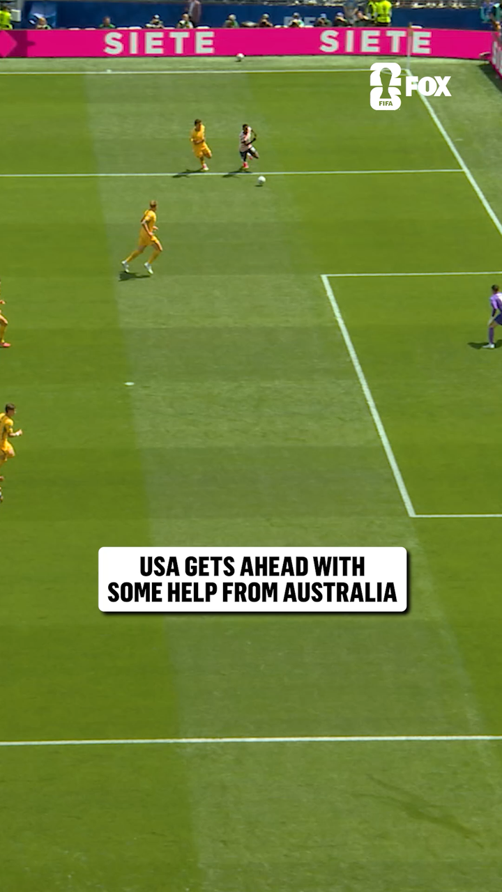 Balogun's impact puts America in the lead - 1-0 lead over Australia