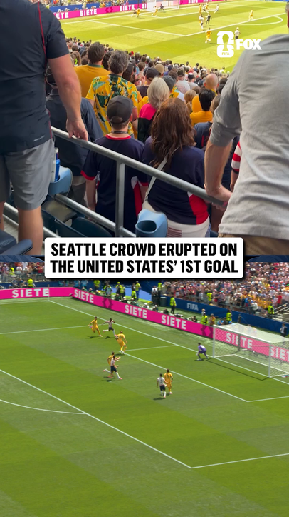 Unbelievable reaction from the Seattle crowd