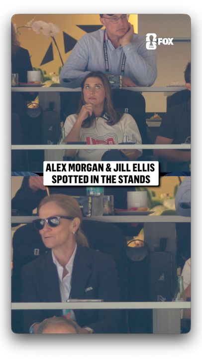 @ussoccer royalty @alexmorgan and @jillellis enjoying some FIFA World Cup action in Seattle