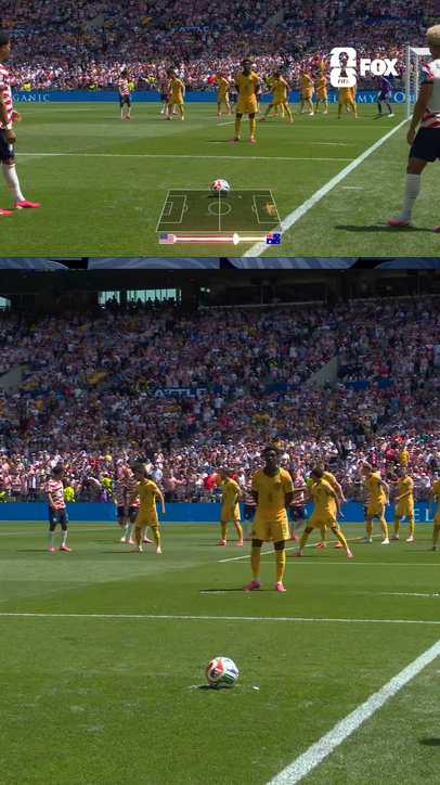 A look at the real-time data of Alex Freeman's goal through the eyes of Match IQ