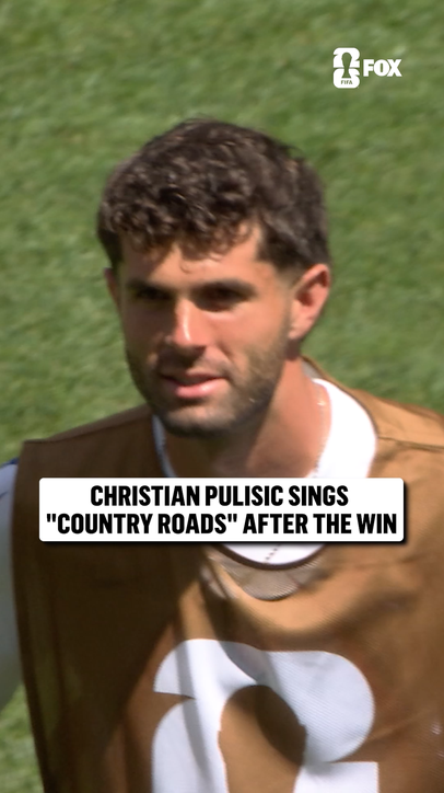 Christian Pulisic is all smiles after @USMNT win over Australia today