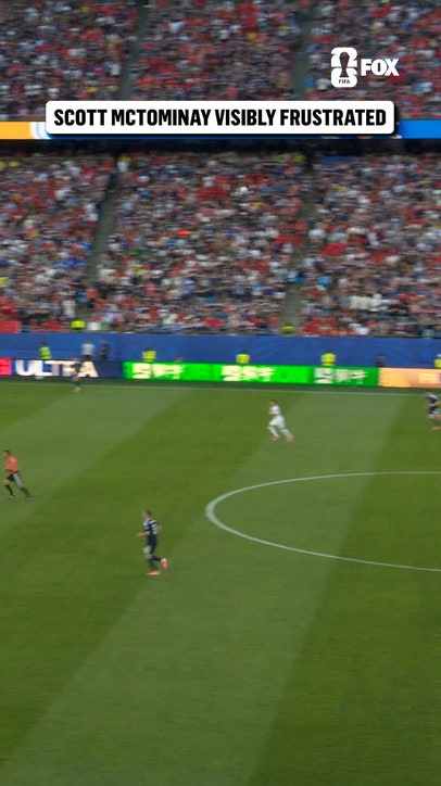 Scott McTominay was HEATED after not getting this call