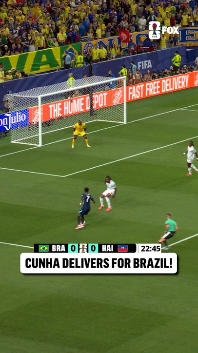 BRAZIL TAKES THE LEAD OVER HAITI! 🇧🇷