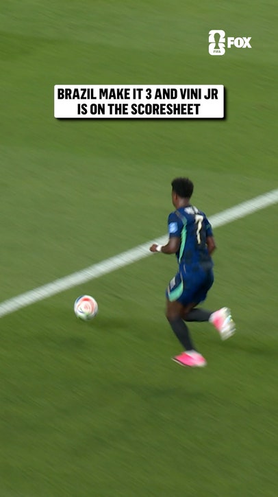 Vini Jr. passed this one under Johny Placide and into the back of the net