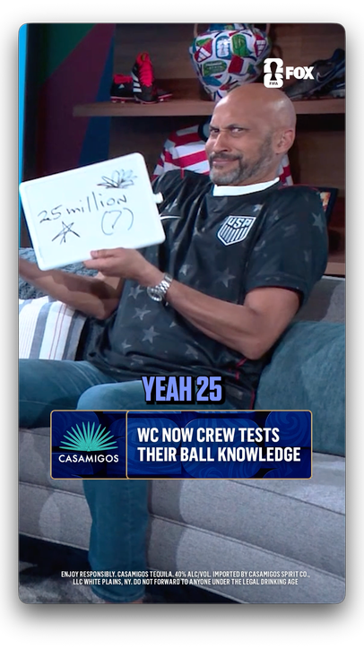 Answer correctly, or take a sip! Our #WCNow crew tests their FIFA World Cup knowledge.  Sponsored by @casamigos