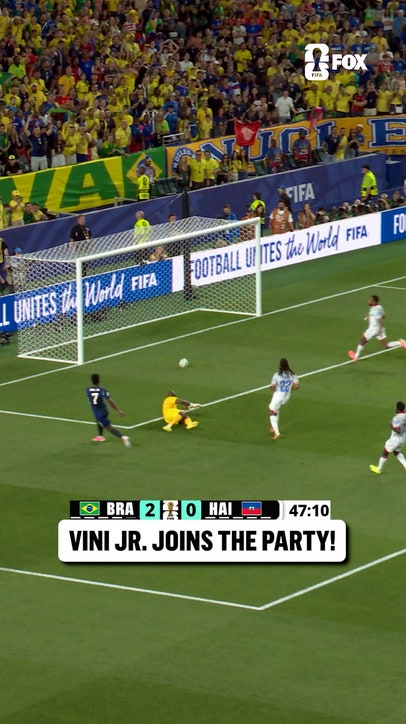2ND GOAL OF THE TOURNAMENT FOR VINI JR.!