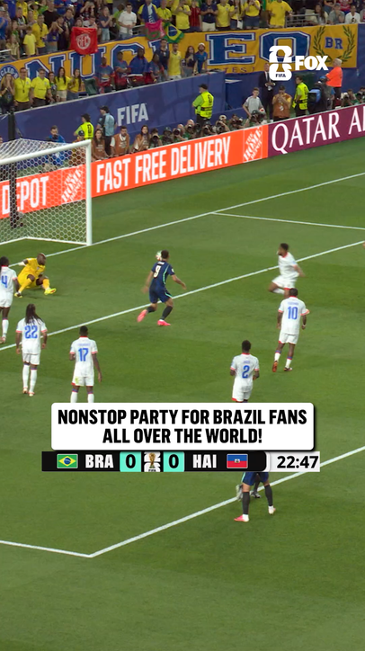 Brazilian's always bringing the party no matter they are