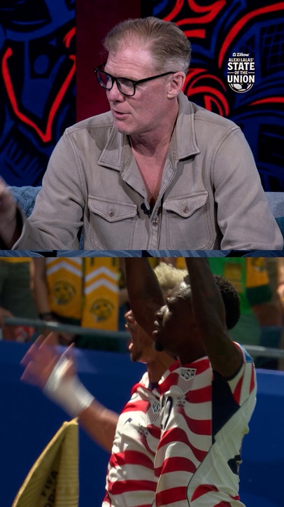 He may not have scored, but Folarin Balogun was Alexi Lalas' Man of the Match in USA's win vs Australia