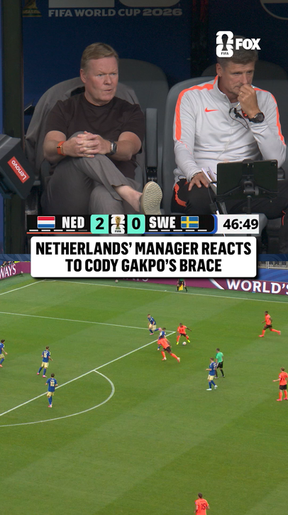Ronald Koeman is all smiles after two of his players bagged braces today 🇳🇱