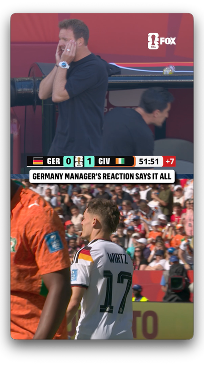 Julian Nagelsmann's squad couldn't get it going in the first half against Ivory Coast
