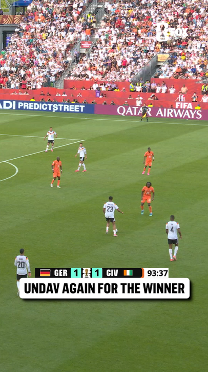 GERMANY WINS IT IN STOPPAGE TIME! 🇩🇪