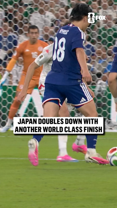 Perfectly placed into the bottom corner from Ayase Ueda 🇯🇵