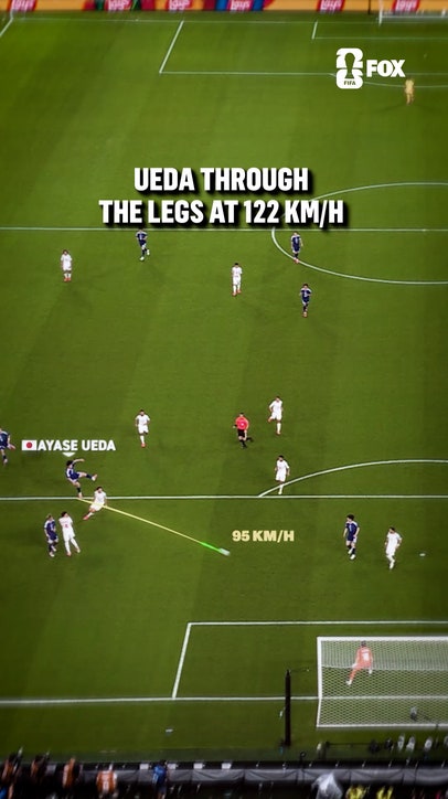 There was some POWER behind this goal from Ueda 🇯🇵