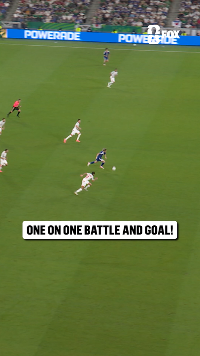 Junya Ito slots this one home to make it 3-0 for Japan! 🇯🇵