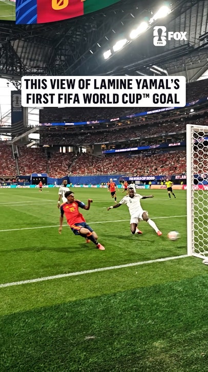 Lamine Yamal has arrived to the FIFA World Cup stage