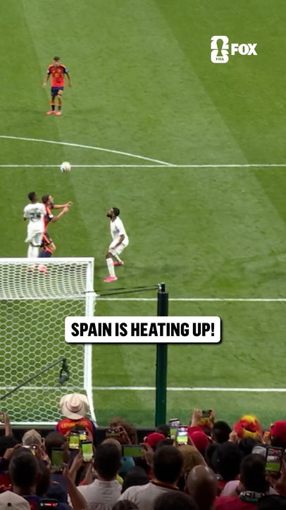 Another look at Oyarzabal's first goal for Spain 🇪🇸