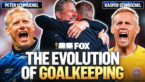 Evolution of Goalkeeping 🧤 With Father-Son Goalkeeping Duo Peter & Kasper Schmeichel 🇩🇰