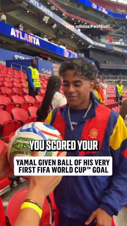 A special day ends with a special gift for Lamine Yamal