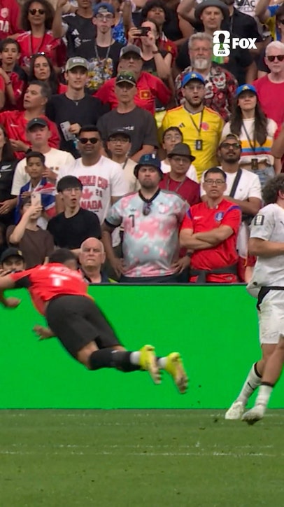 A beautiful diving header to extend the Egyptian lead 🇪🇬