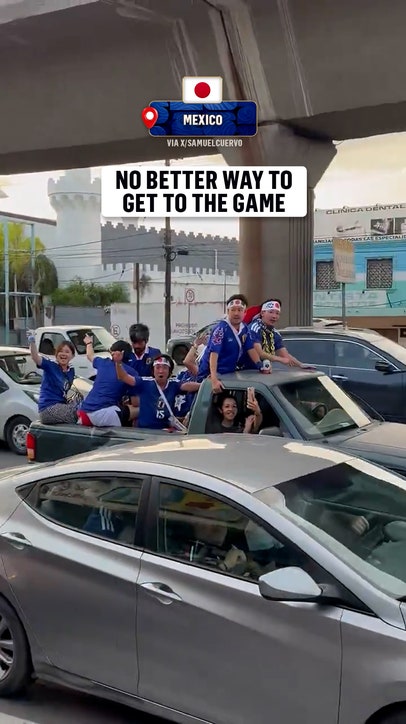 Japan fans are making the most of their time in Mexico