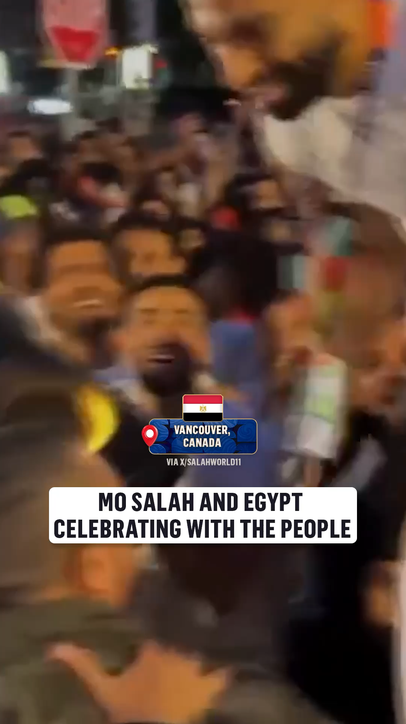 Mo Salah and Egypt were loving the festivities