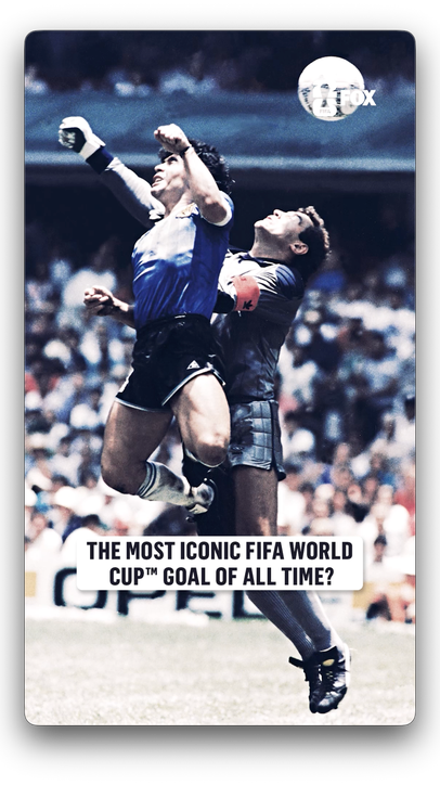 40 years ago today, Maradona's "Hand of God" was born 🇦🇷