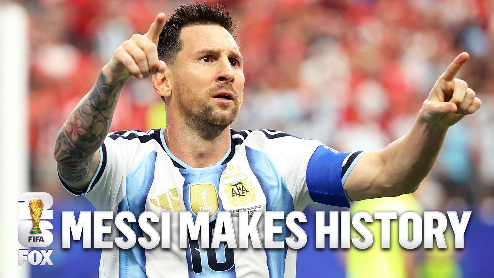 Lionel Messi Breaks All-Time FIFA Men's World Cup Scoring Record Against Austria 3 Lionel Messi Scores Goal vs Austria, Becoming Men's All-time FIFA World Cup™ Goalscoring Leader
