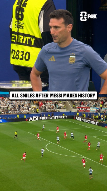A smile fit for a historic moment 🐐