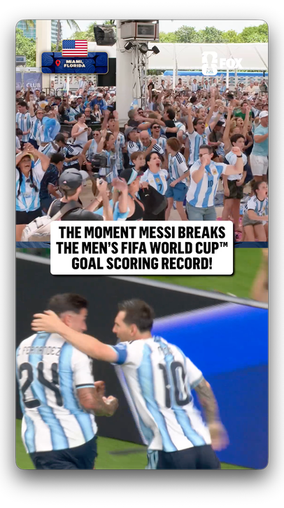 From Miami to Argentina, the celebrations begin for Messi 🐐