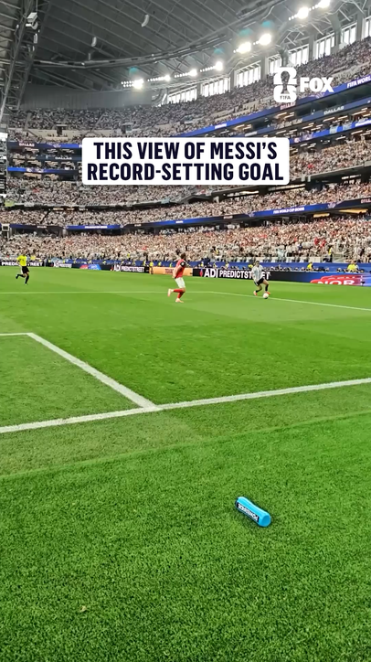 MESSI MAKES HISTORY ONCE AGAIN