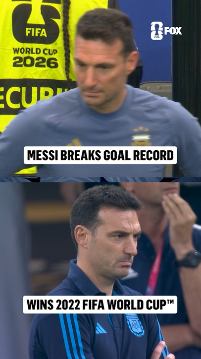 Scaloni is happier for Messi's moments more than his own 🇦🇷