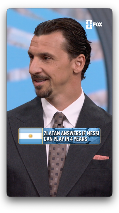 Could Messi play in the 2030 FIFA World Cup? 🤯 @Zlatan