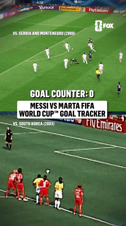 Messi surpasses Brazilian football legend Marta to become the all-time leading goalscorer in FIFA World Cup history, men's or women's