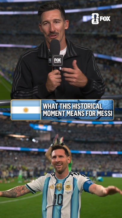 Look at what the appreciation from the fans means to Messi 🇦🇷