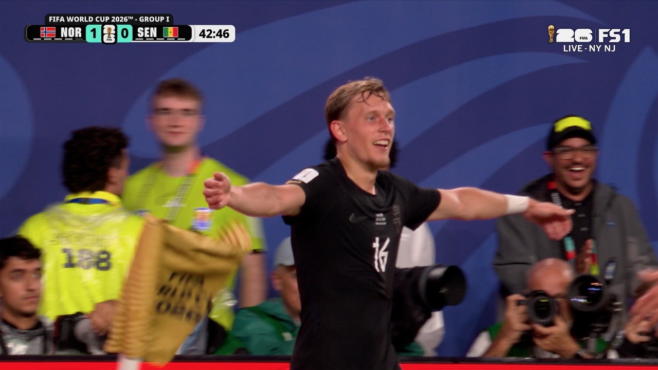 Norway's Marcus Holmgren Pedersen finds the back of the net vs Senegal in 43' | 2026 FIFA World Cup™