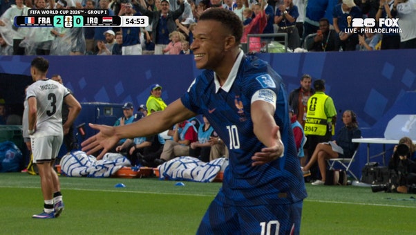 France's Kylian Mbappé scores second goal of match vs Senegal | 2026 FIFA World Cup™