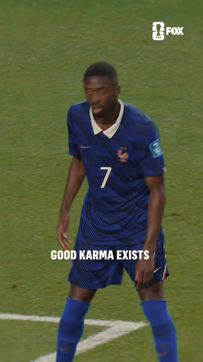 What goes around comes around for Ousmane Dembélé 🇫🇷