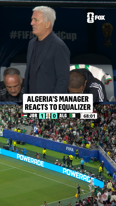 Vladimir Petković was HYPE after Algeria's equalizer 🇩🇿