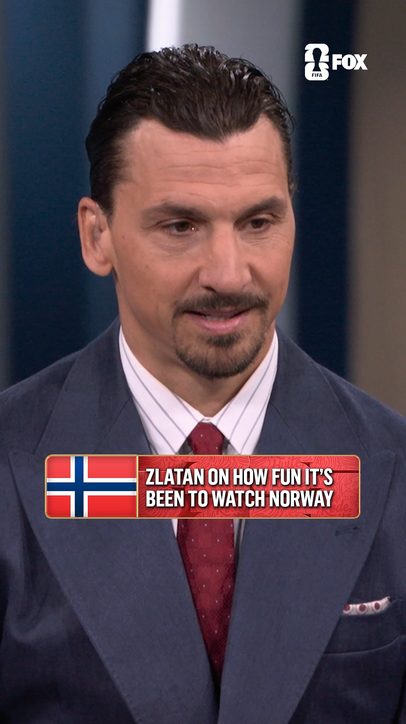 🇳🇴 @zlatan reacts to the incredible post-match scenes following Norway's win over Senegal