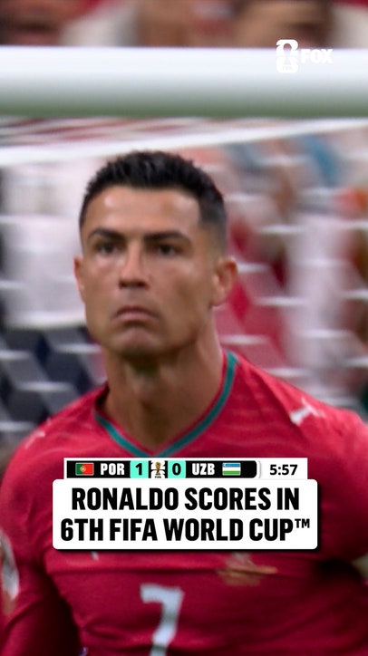 CRISTIANO RONALDO SCORES HIS FIRST GOAL OF THE 2026 FIFA WORLD CUP! 🇵🇹