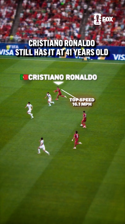 Ronaldo was MOVING to bag his brace 🔥