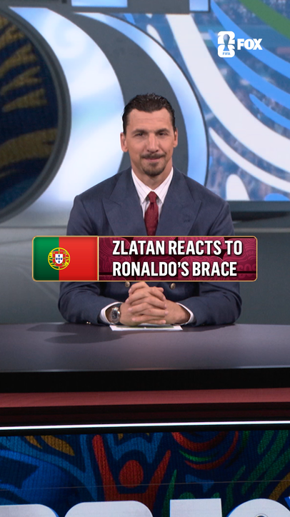 🇵🇹 @zlatan shares his thoughts on Ronaldo's dominant performance for Portugal