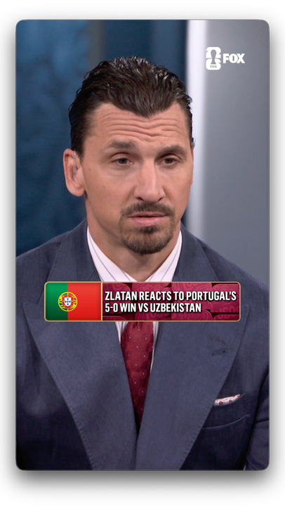 🇵🇹 @zlatan comments on Portugal’s emphatic 5–0 win against Uzbekistan