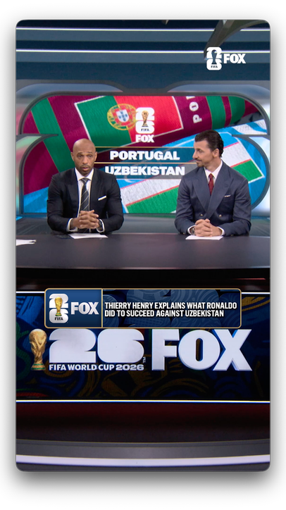 Thierry Henry broke down what Portugal did that led to Ronaldo's brace
