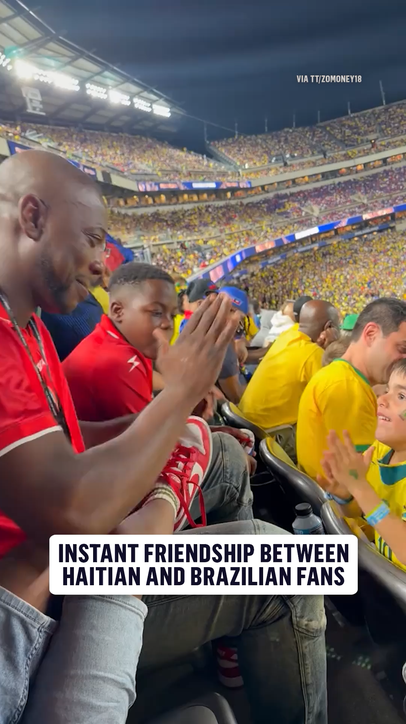 Strangers to friends in seconds 🇭🇹🇧🇷