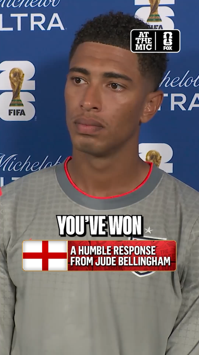 Jude Bellingham shares his thoughts on being named Player of the Match in England's 0–0 draw against Ghana