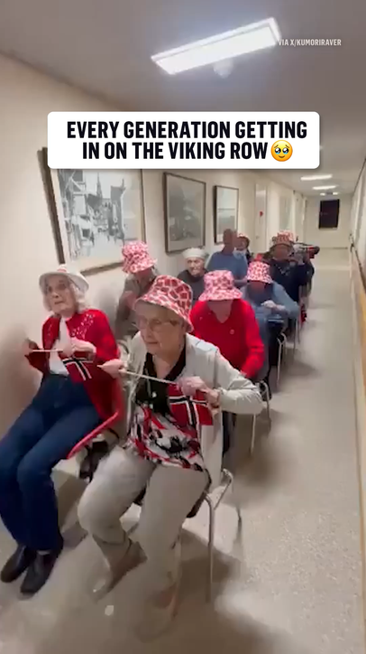 A wholesome show of support for Norway ahead of matchday 🇳🇴