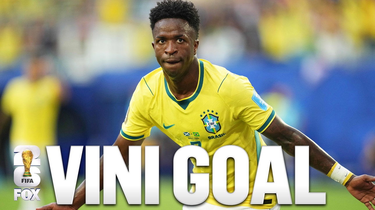 Vinícius Júnior capitalizes on Scotland mistake to give Brazil early lead | 2026 FIFA World Cup™